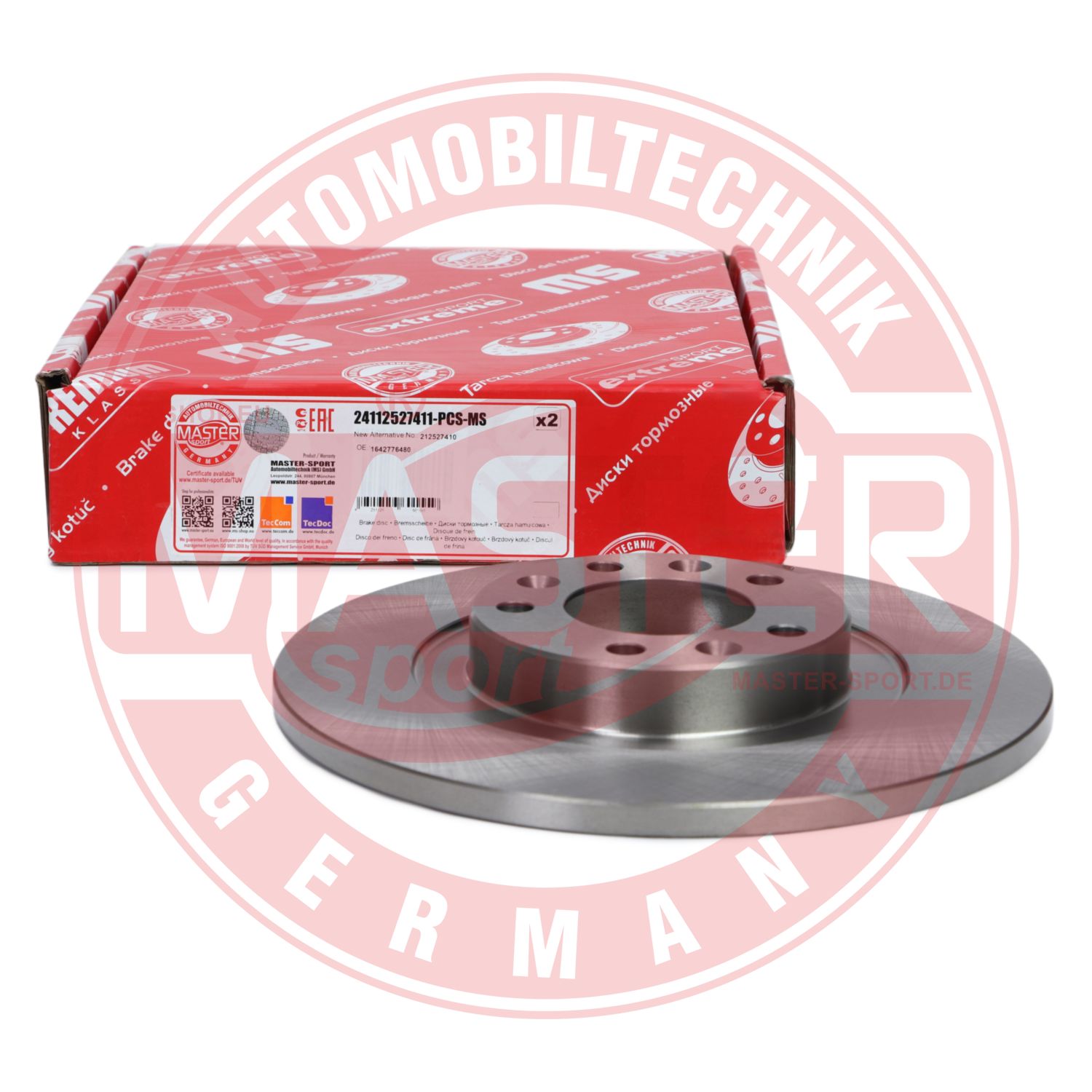 Disc frana MASTERSPORT GERMANY 24112527411-PCS-MS